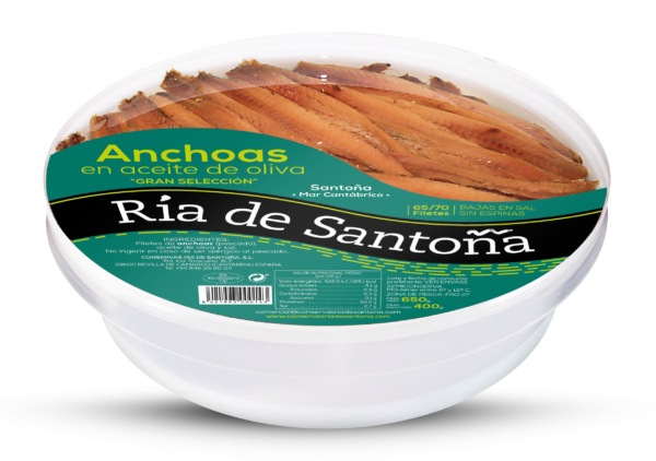 Anchoas del Cantábrico Ría de Santoña 100g